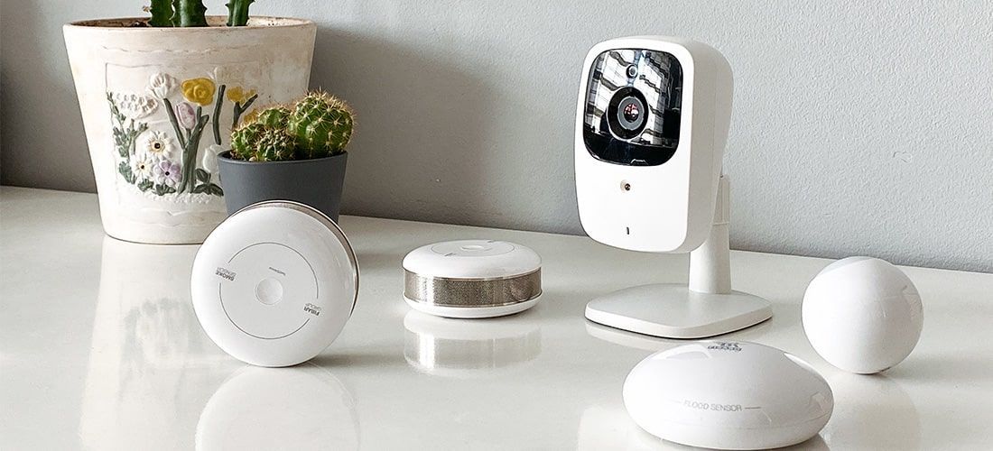 a range of smart home security 