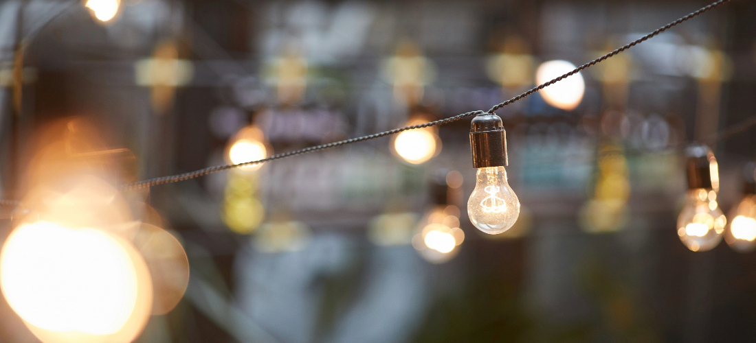 Outdoor string lights